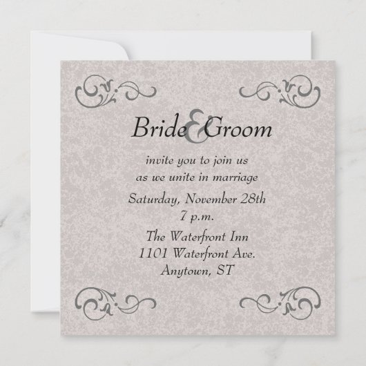 Faux Ingegreineerde motorfiets Biker Weddenschap Kaart (Achterkant)