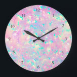 FAUX-ioniserend optisch effect Grote klok<br><div class="desc">FAUX-holografische optische klok,  de beeldscherming wordt alleen gesimuleerd</div>