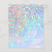 faux iridescent effect Beausalon Flyer (Achterkant)