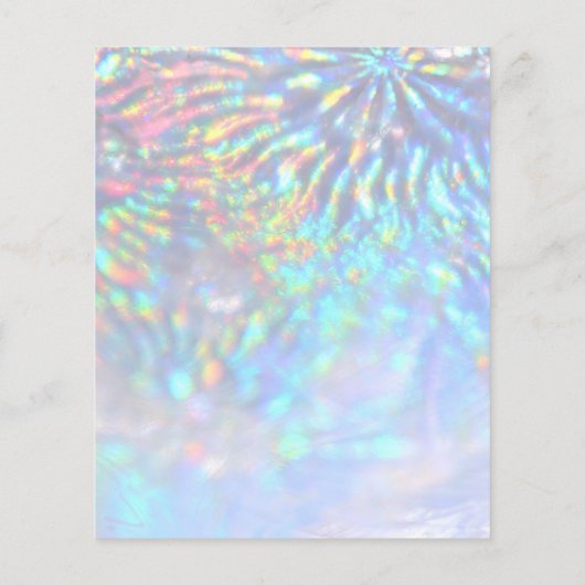faux iridescent effect Beausalon Flyer (Achterkant)