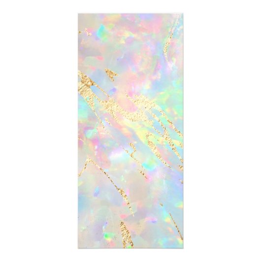 faux iridescent nieuwe optische rackkaart reclamekaart (Achterkant)