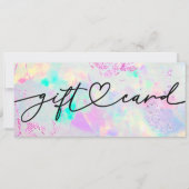 faux iridescent opal gift (Voorkant)