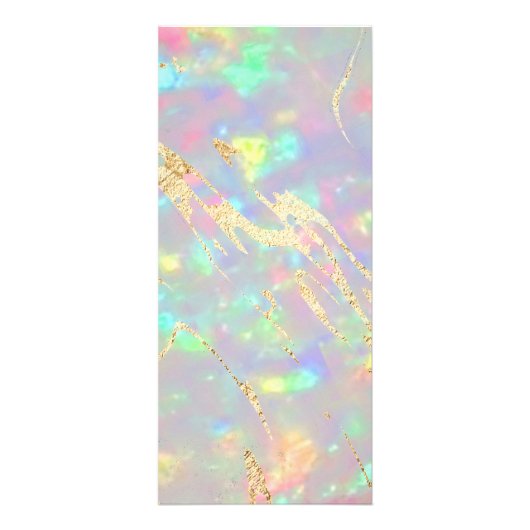 faux iridescent optische rackkaart reclamekaart (Achterkant)