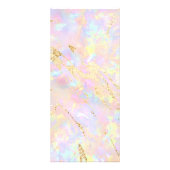 faux iridescent roze optische rackkaart reclamekaart (Achterkant)