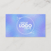 Faux iriserende Folie Elegant - Logo Visitekaartje (Voorkant)