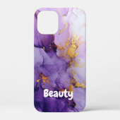 faux iriserende w / naam Hoesje-mate Case-Mate iPhone Case (Achterkant)