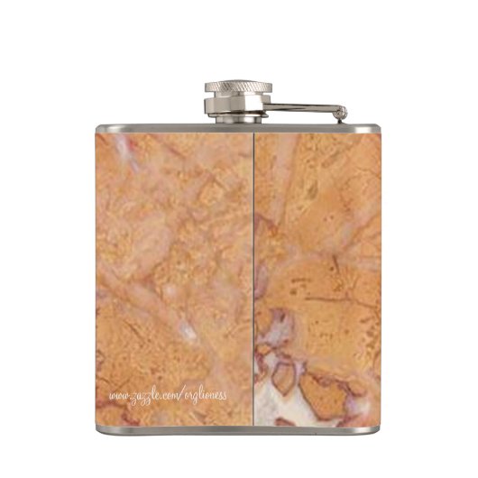 Faux Italy Marble Heupfles (Achterkant)