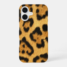 Faux Jaguar Skin iPhone 16 Hoesje