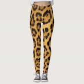 Faux Jaguar Skin Leggings (Voorkant)