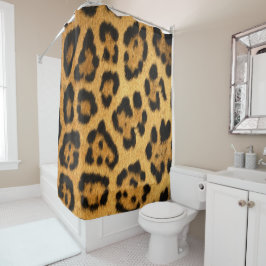 Faux Jaguar Skin Shower Curtain Douchegordijn