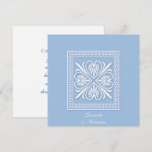 Faux Jasperware Kaart (Voorkant / Achterkant)