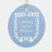 Faux Jasperware Keramisch Ornament (Links)
