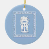 Faux Jasperware Keramisch Ornament (Voorkant)