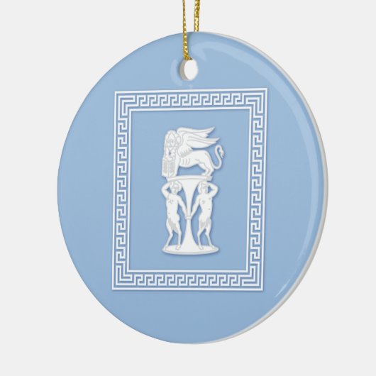 Faux Jasperware Keramisch Ornament (Links)