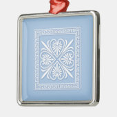 Faux Jasperware Metalen Ornament (Links)