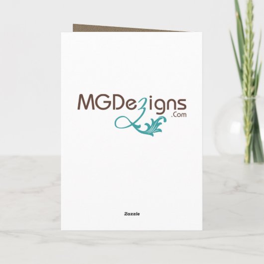 FAUX jute, marineblauw en witte kant Dank u Bedankkaart (Achterkant)