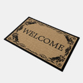 Faux Jute  Stylish Trendy Welkom Deurmat (Schuin)