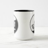 Faux Kansas State Quarter Mok (Midden)