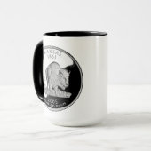 Faux Kansas State Quarter Mok (Voorkant links)