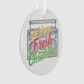 Faux Knit Style Music Lovers' Ornament (voorkant)