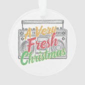 Faux Knit Style Music Lovers' Ornament (achterkant)