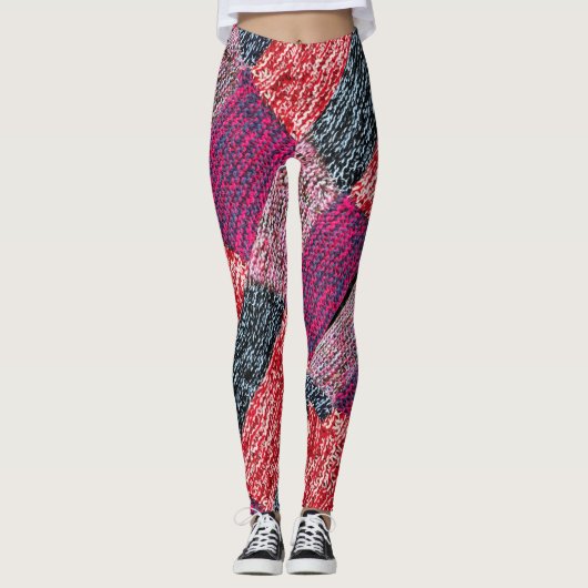 Faux Knitting Leggings (Voorkant)
