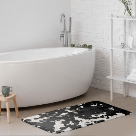 Faux Koeienhuid Black Spots Land Western Badmat