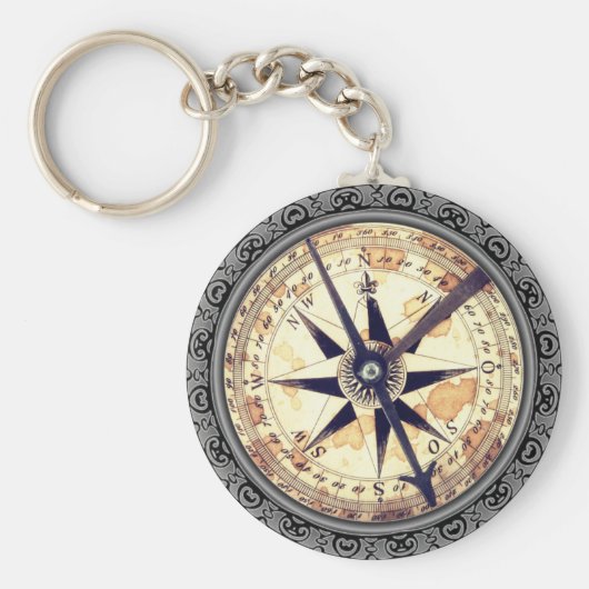 Faux-kompas Sleutelhanger (Voorkant)