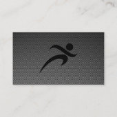 Faux-koolstofvezel; actief visitekaartje (Achterkant)