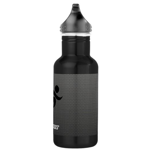 Faux-koolstofvezel; actief waterfles (Rechts)