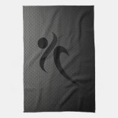 Faux-koolstofvezel; Lopend Theedoek (Verticaal)