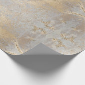 Faux koperen Roos goud Cadeaupapier (Hoek)