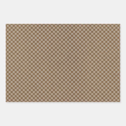 Faux Kraft Paper w/ Dark Faux Kraft Paper Patterns (Voorkant 3)