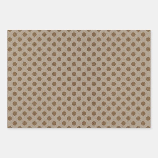 Faux Kraft Paper w/ Dark Faux Kraft Paper Patterns (Voorkant 2)