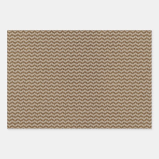 Faux Kraft Paper w/ Dark Faux Kraft Paper Patterns (Voorkant)
