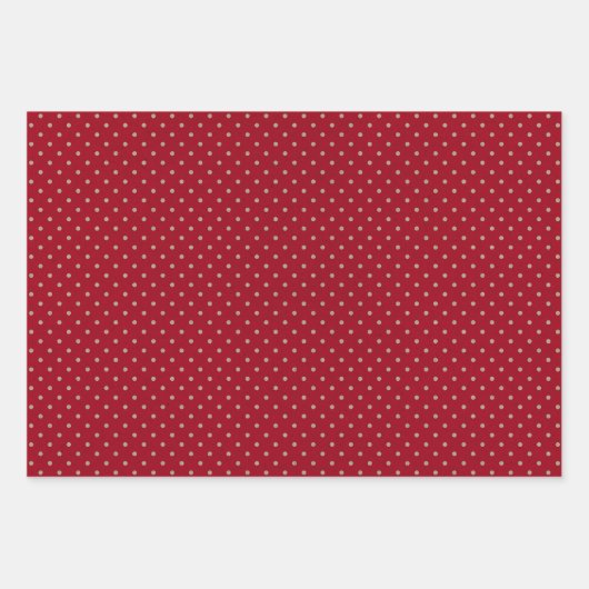 Faux Kraft Paper With Stars, Stripes & Polka Dots (Voorkant 2)