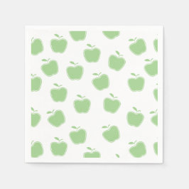 Faux Kraft Rustic Apple of My Eye Baby shower Servet