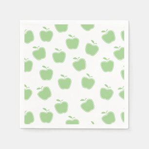 Faux Kraft Rustic Apple of My Eye Baby shower Servet