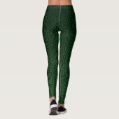 Faux Lace Leggings Costume Fishnet Stretchy Pants (Achterkant)