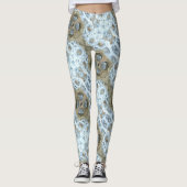 Faux Lace Natuur geïnspireerd Leggings (Voorkant)