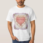  faux Lacy Heart T-shirts (Voorkant)
