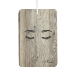 Faux lashes Wood Texture Luchtverfrisser
