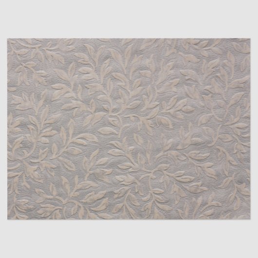 Faux Leaf Embossed Decoupage Tissue Paper Tissuepapier (Voorkant)