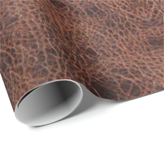Faux Leather #1 Cadeaupapier (Rol Hoek)