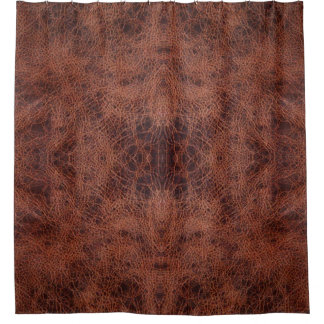 Faux Leather #1 Douchegordijn