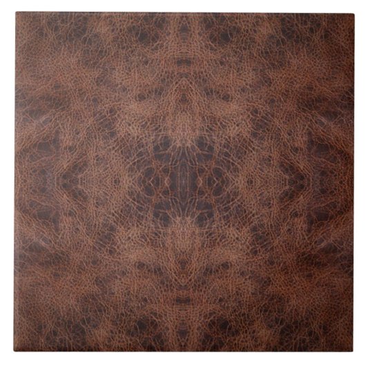 Faux Leather #1 Tegeltje (Voorkant)