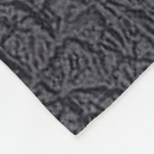 Faux Leather #2 Fleece Deken (Hoek)