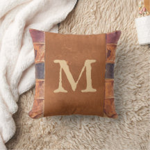 Faux Leather  Antiek Book Monogram