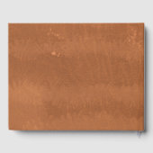 Faux Leather Antiek Guest Book Gastenboek (Achterkant)