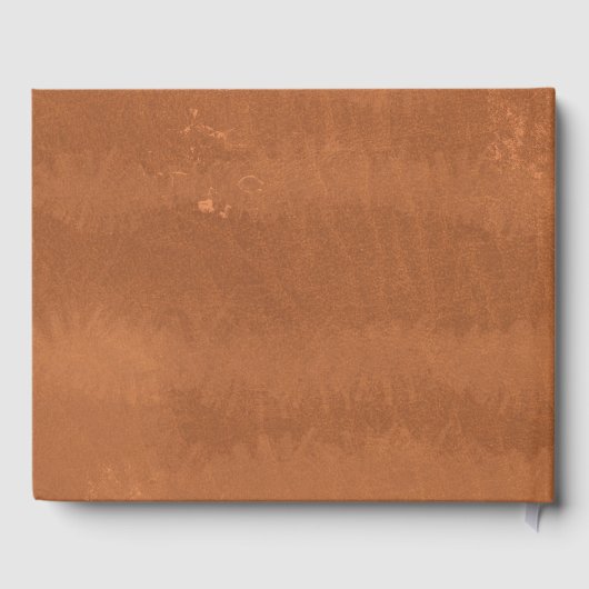 Faux Leather Antiek Guest Book Gastenboek (Achterkant)